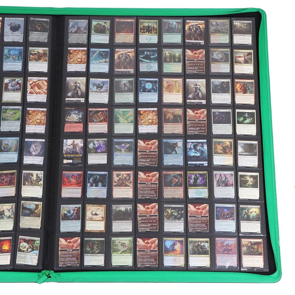 64 Pocket Zipper Binder For Cards Collection